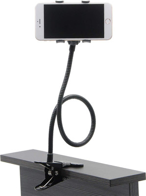 WILDBRAIN Flexible 360 Arm Metal Lazy Phone Stand with Clip for Office/Home/Broadcast Mobile Holder