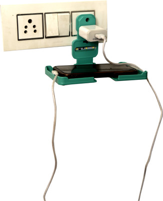Expro Tejas Multi Purpose Mobile Stand Plastic Holder With Night Lamp Light(Green) Mobile Holder