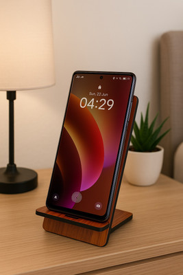 KusumCrafts Sweet Home Wooden Design Mobile Holder