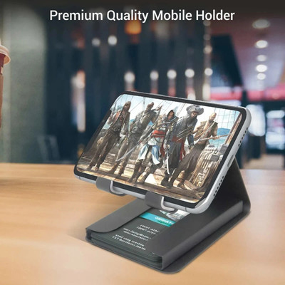 7Eleven Enterprise Stand with Visiting Card Holder All Smartphones Fit for table Mobile Holder