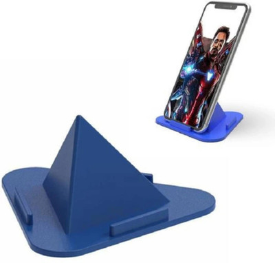 MOBELLO 4 pcs Portable Three-Sided Pyramid Shape Desktop Mobile Holder