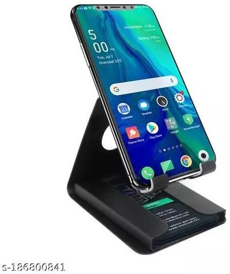 ALORNIKA Stainless Steel Mobile Stand With Card stand Mobile Holder