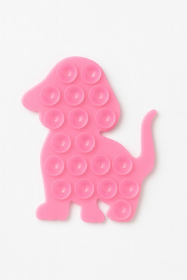 Gazeteria Single Sided Dog Shape Phone Case Suction Pad Mobile Holder