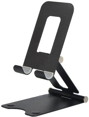 RECTITUDE Foldable Metal Phone Holder Portable A30 Stand Holder Desktop for Mobile & Tabs Mobile Holder