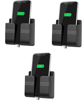 HIFY Wall Mounted Stand Mobile Holder Mobile Wall Mount for charging (pack of 3pcs) Mobile Holder