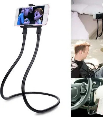 MKTRADERS Hands-Free Bliss The FlexiNeck Wearable Phone Holder - 360 Neck Mobile Holder Mobile Holder