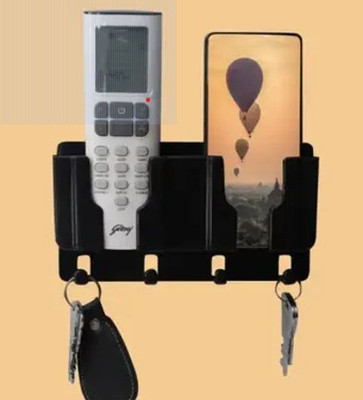 Paradise sales Black Key Holder and Double Mobile Stand Mobile Holder