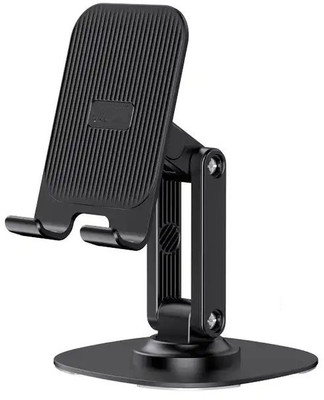 RPMSD 360 Rotating Base Foldable Tablet Stand Height Angle Adjustable Phone Stand Mobile Holder