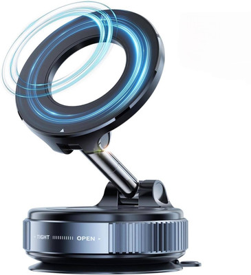 THYNOS Vaccum Magnetic Ultra Suction Phones Holder 360° All Smart Phone Compatible Mobile Holder