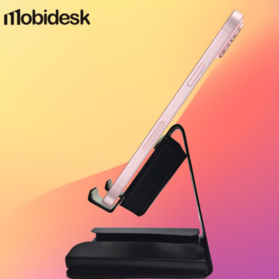 Mobidesk 3in1 Mobile Stand with Card Holder along with a pen stand Mobile Holder