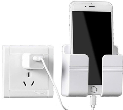 M/S DSNS Mobile Wall Stand for charging | AC/TV Remote Holder Phone Stand 1 Piece Mobile Holder