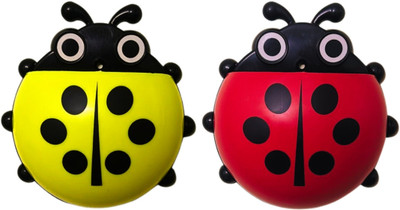 thekiteco. Ladybug Wall Mount Mobile Holder Wall Mount Phone with charging port - Pack of 2 Mobile Holder