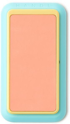 HANDL NEW YORK Coral/Mint Glow in the Dark stick Mobile Holder
