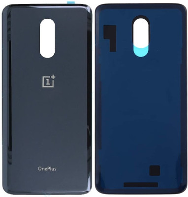 Sandreezz OnePlus 7 (Glass) (Best Quality) (with Proper Logo) Back Panel(Grey)