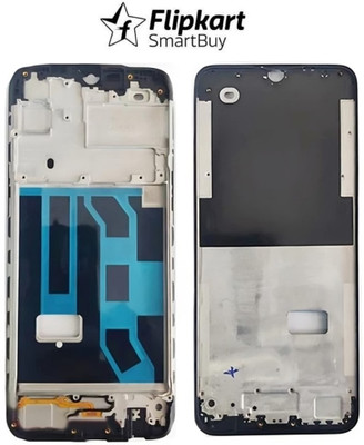 Flipkart SmartBuy Realme Narzo 20A Front Housing LCD Frame Bezel Plate Front Panel(Black)