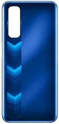SPAREASP Realme Narzo 30 4G Blue Back Panel(Blue)