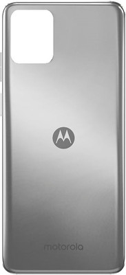 LEISURELIC MOTOROLA MOTO G32 WITH PROPER LOGO Back Panel(SILVER)