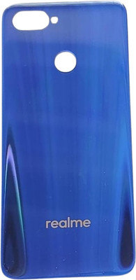 Sandreezz Realme U1 (with Proper Logo) Back Panel(Blue)