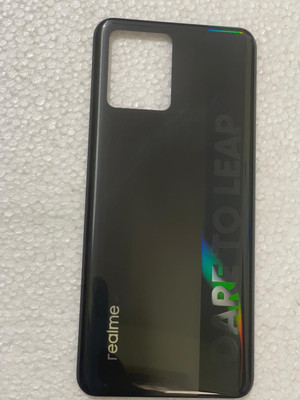 SRaccessories Realme 8 4G Back Panel(Cyber Black)