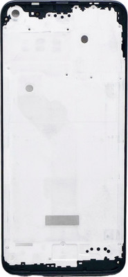 Tworld Tecno Spark 7 Pro ( KF8 ) Front Housing LCD Frame Bezel Plate Digitizer Panel(Black)