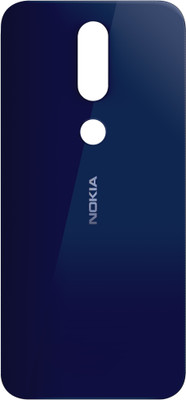 Flipkart SmartBuy Nokia 4.2 Glass Back Panel(Blue)