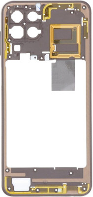 HQP for Samsung Galaxy M33 5G ( SM-M336B, SM-M336B/DS, SM-M336BU, SM-M336BU/DS ) - [ With Volume Key and Network Strips ] Middle frame bezel Chassis Ring Digitizer Panel(Brown)