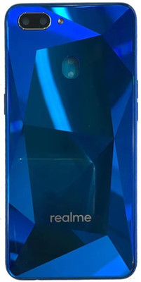 Unique4Ever Realme 2 (RMX1805, RMX1809) Plastic Premium Quality Back Panel(Blue)