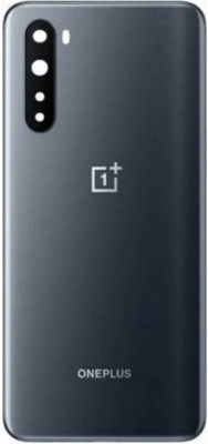 BrewingQ OnePlus OnePlus Nord(Glass)With Camera Lens Back Panel(Gray Onyx)