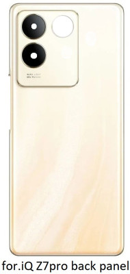 AL HAYY TRADERS i Qoo z7 pro Back Panel(GOLD)
