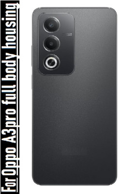 AL HAYY TRADERS For Oppo A3pro 5G full body housing Full Panel(BLACK)