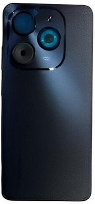SRaccessories Infinix Smart 8 (Housing Body) (Side Keys with Middle Body) Full Panel(Timber Black)
