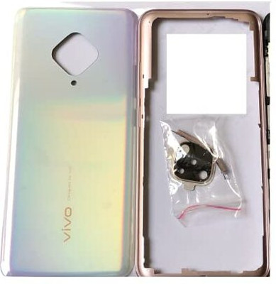 IncMart VIVO S1 Pro {With side key, lens} Back Housing Body Back Panel(White)
