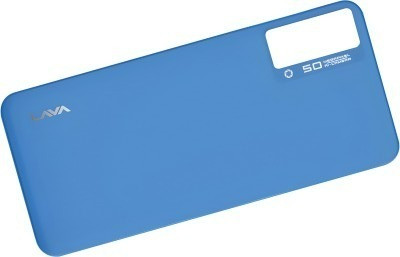 SRaccessories Lava Blaze Pro (4G) Glass Back Panel(Glass blue)