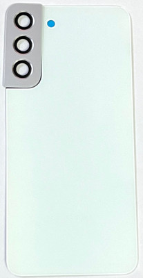 VRAVMO SAMSUNG GALAXY S22 PLUS 5G (WHITE) WITH CAMERA LENS GLASS Back Panel(WHITE)