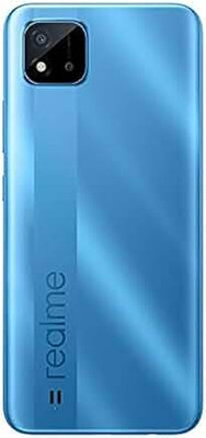 SPAREASP Realme C11 (With Proper Logo) Blue Back Panel(Blue)