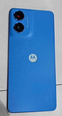 IncMart MOTOROLA Moto G04 HOUSING Ring Body Panel Glass, Key Full Panel(Blue)