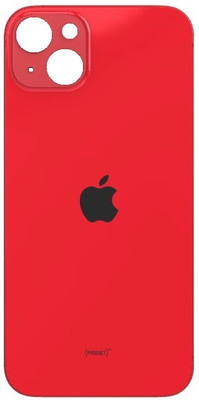Sandreezz Apple iPhone 14 Plus (Glass) Back Panel(Red)