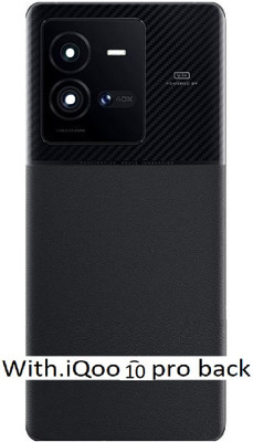 AL HAYY TRADERS for ,i Qoo 10pro with lens Back Panel(*BLACK*)