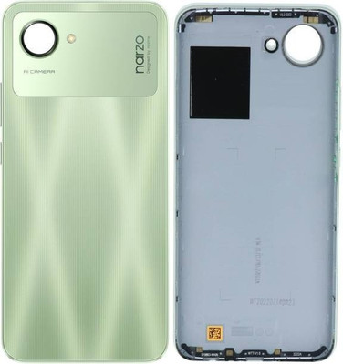 SRaccessories Realme Narzo 50i Prime Back Panel(Mint Green)