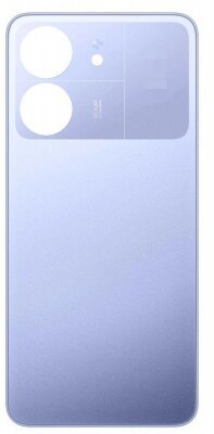 Kraze4blaze Xiaomi Poco C65 (Best Quality)(With Proper Logo) Back Panel(Purple)