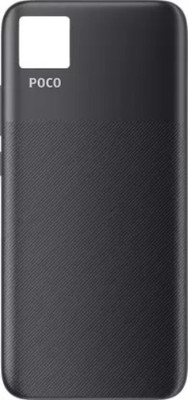 SRaccessories POCO C3 Back Panel(Black)