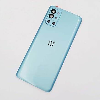 SPAREASP OnePlus 9R blue With Camera Lens Back Panel(Blue)