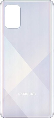 Flipkart SmartBuy Samsung Galaxy A71 Back Panel(Haze Crush Silver)