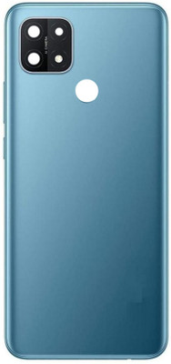 imbi Oppo A15 (CPH2185)) With Side Frame, Power And Volume Button Camera Glass Full Panel(Blue)