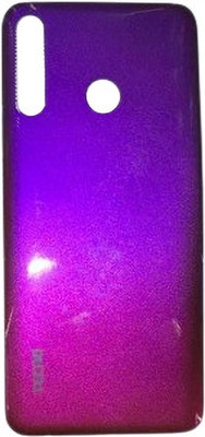 Sandreezz Tecno Camon 12 Air (CC6) (with Proper Logo) Back Panel(Purple)