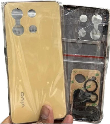 IncMart For Vivo Y36 OG HOUSING BODY Panel Glass Full Panel(Gold)