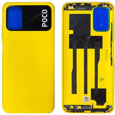 Farcry POCO M3 WITH PROPER LOGO Back Panel(YELLOW)