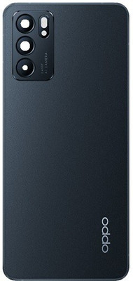 Sandreezz OPPO Reno6 5G (with Proper Logo) Back Panel(Stellar Black)