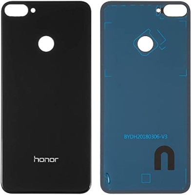 Kraze4blaze Honor 9N (Best Quality)(With Proper Logo)(Glass) Back Panel(Black)