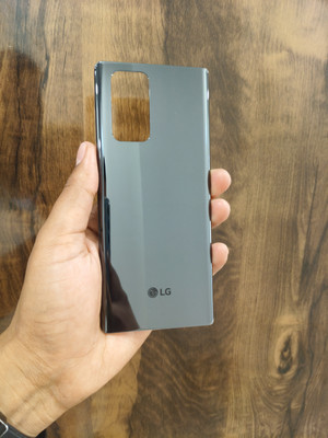 Srewingt SrewingT LG Wing(Glass) Back Panel(Aurora Grey)